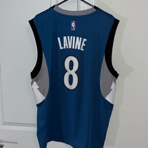 Minnesota Timberwolves 2016 NBA‎ #8 Zach Lavine Basketball Jersey L Classic Fit